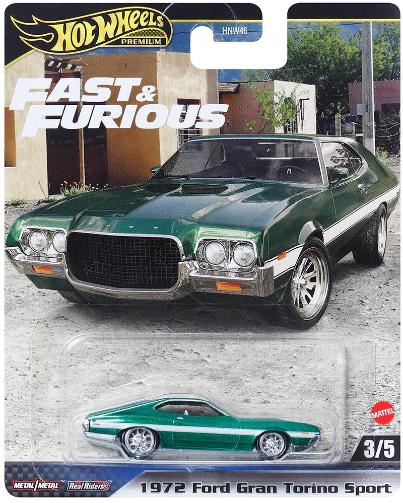 Hot Wheels Premium 1:64 Fast & Furious 2024 Assortment Complete Set 1-5