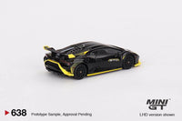 Thumbnail for MINI GT 1:64 Lamborghini Huracán STO Nero Noctis MGT00638-R