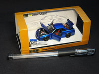 Thumbnail for PGM 1:64 Nissan GT-R R34 Z-Tune Blue with Engine