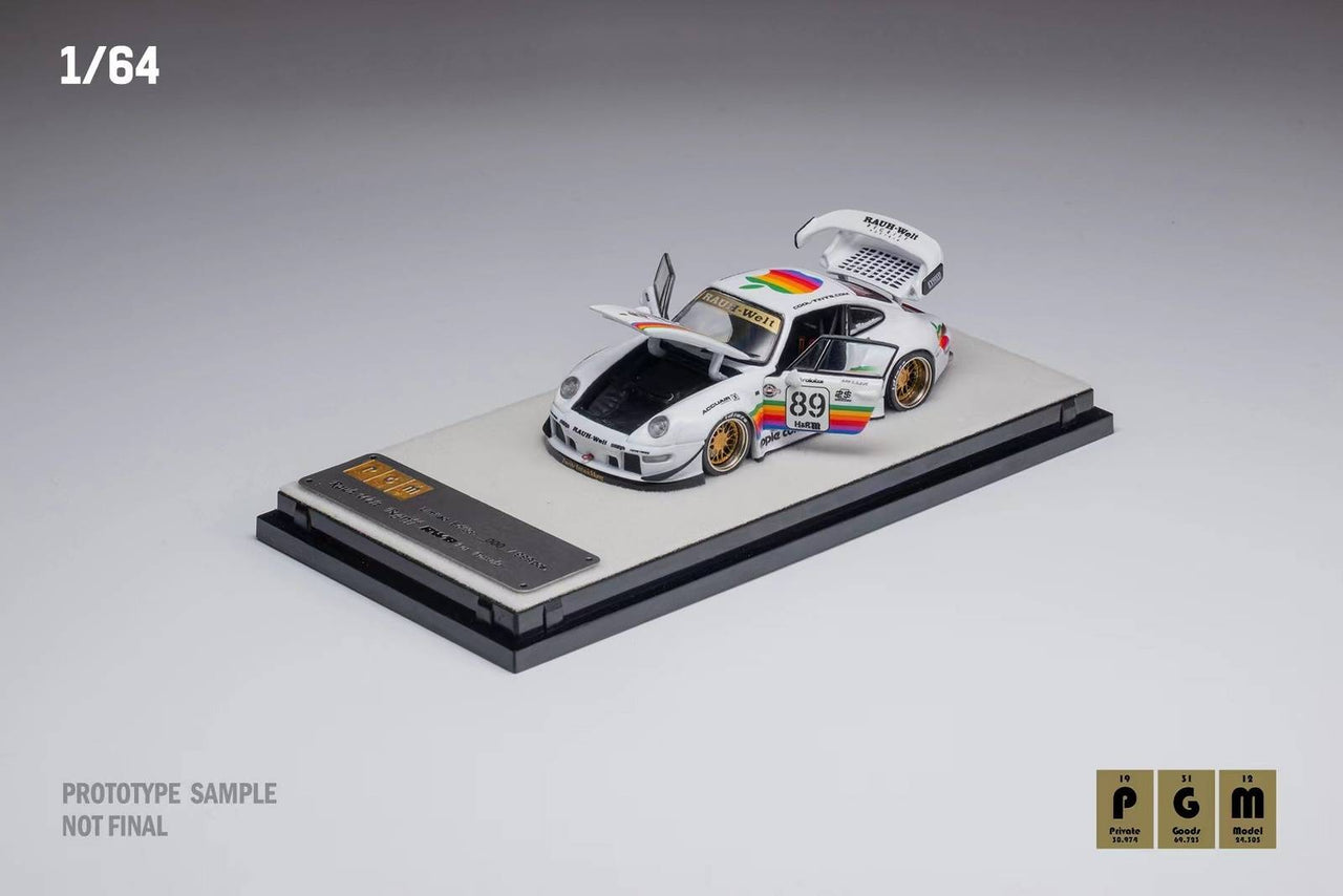 PRE-ORDER PGM 1:64 Porsche RWB993 Apple #89