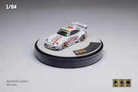 Thumbnail for PRE-ORDER PGM 1:64 Porsche RWB993 Apple #89 Luxury W/Turntable