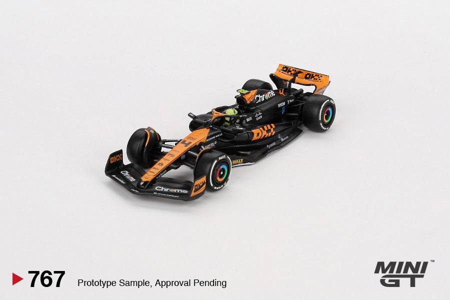 PRE-ORDER MINI GT 1:64 McLaren MCL60 #4 Lando Norris 2023 F1 2023 Japanese GP 2nd Place MGT00767-L