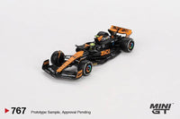 Thumbnail for PRE-ORDER MINI GT 1:64 McLaren MCL60 #4 Lando Norris 2023 F1 2023 Japanese GP 2nd Place MGT00767-L