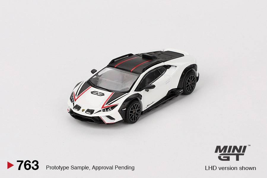 PRE-ORDER Mini GT 1:64 Lamborghini Huracán Sterrato Bianco Asopo MGT00763-R