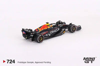 Thumbnail for PRE-ORDER Mini GT 1:64 Oracle Red Bull Racing RB19 #1 Max Verstappen 2023 F1 2023 Bahrain GP Winner MGT00724-L
