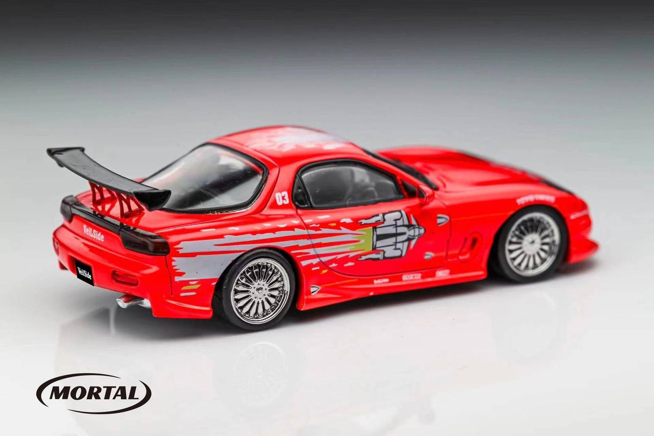 PRE-ORDER Mortal 1:64 Veilside Mazda RX7 Fast & Furious Dom Torretto