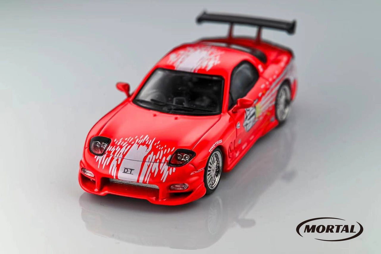 PRE-ORDER Mortal 1:64 Veilside Mazda RX7 Fast & Furious Dom Torretto