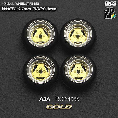 BNDS 1:64 Custom Alloy Wheels