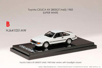 Thumbnail for Hobby Japan 1:64 Toyota Celica A60 1983 2800GT White