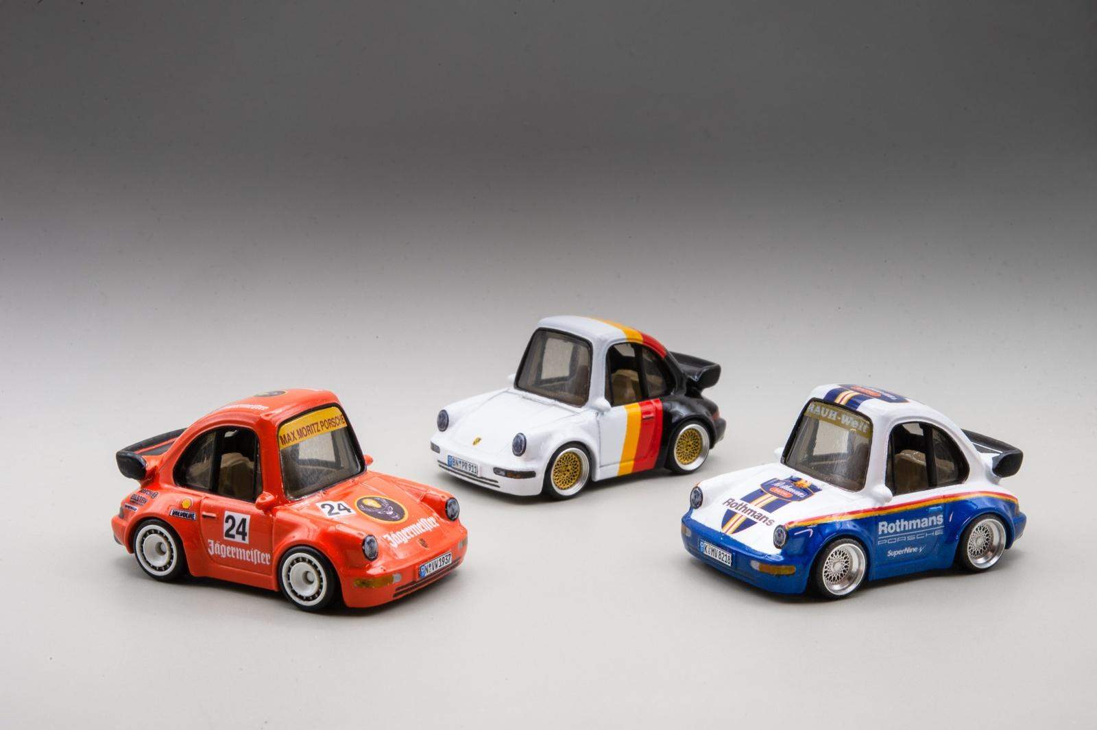 Custom Hot Wheels Tooned Porsche 964 Turbo