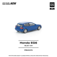 Thumbnail for (PRE-ORDER) Pop Race 1:64 Pandem Honda Civic EG6 CAPTIVA BLUE