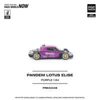 Thumbnail for (PRE-ORDER) Pop Race 1:64 PANDEM LOTUS ELISE PURPLE