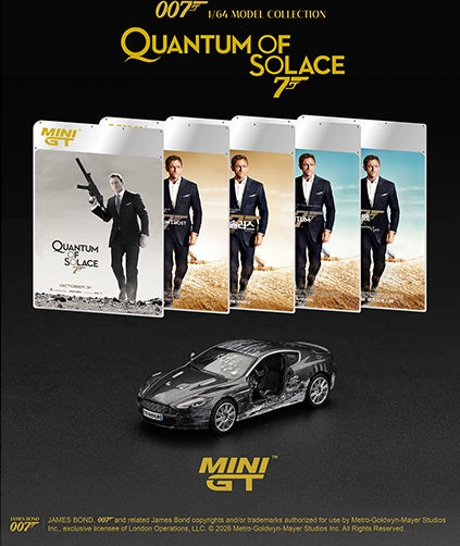 (PRE-ORDER) MINI GT 1:64 Aston Martin DBS  "Quantum of Solace"  MGT00924-007E