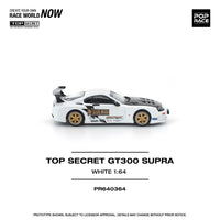 Thumbnail for (PRE-ORDER) Pop Race 1:64 Top Secret Toyota Supra GT300 White