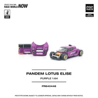Thumbnail for (PRE-ORDER) Pop Race 1:64 PANDEM LOTUS ELISE PURPLE