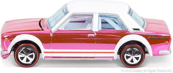 Hot Wheels 1:64 RLC Exclusive Collectors Nationals Datsun Bluebird 510 Pink