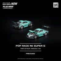 Thumbnail for (PRE-ORDER) Pop Race 1:64 Porsche RE SUPER G TIME ATTACK TAS 2025