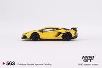 Thumbnail for MINI GT 1:64 Lamborghini Aventador SVJ Roadster Giallo Orion MGT00563