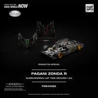 Thumbnail for (PRE-ORDER) Pop Race 1:64 Pagani ZONDA R NURBURGRING LAP TIME RECORD