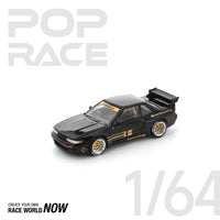 Thumbnail for PRE-ORDER Pop Race 1:64 Pandem Nissan Silvia S13 BLACK