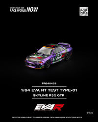 Thumbnail for (PRE-ORDER) Pop Race 1:64 EVA RT TEST TYPE-01 Nissan Skyline R32