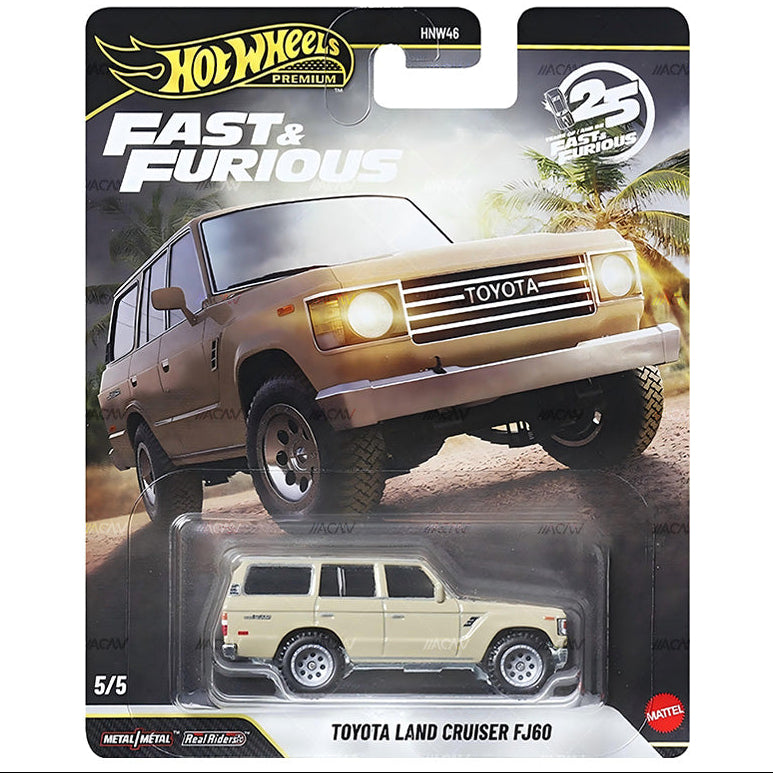 Hot Wheels Premium 1:64 Fast & Furious 2025 Toyota Land Cruiser FJ60