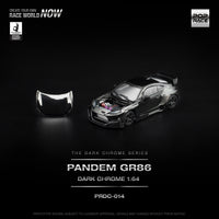 Thumbnail for PRE-ORDER Pop Race 1:64 PANDEM GR86 DARK CHROME