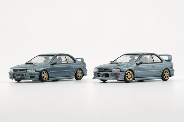 BM Creations 1:64 Subaru Impreza WRX GC8 Type-R 3-6 Gen Dolphin Gray