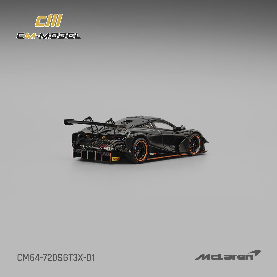 PRE-ORDER CM Model 1:64 Mclaren 720S GT3X Black