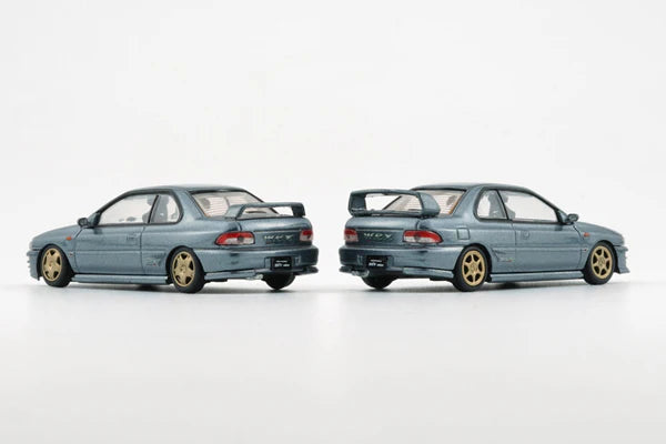 BM Creations 1:64 Subaru Impreza WRX GC8 Type-R 3-6 Gen Dolphin Gray