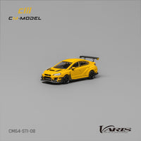 Thumbnail for PRE-ORDER CM-Model 1:64 Subaru STI Varis Widebody 1.0 Yellow