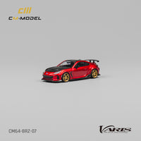 Thumbnail for PRE-ORDER CM Model 1:64 SUBARU BRZ Varis Metallic Red