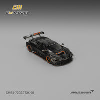 Thumbnail for PRE-ORDER CM Model 1:64 Mclaren 720S GT3X Black