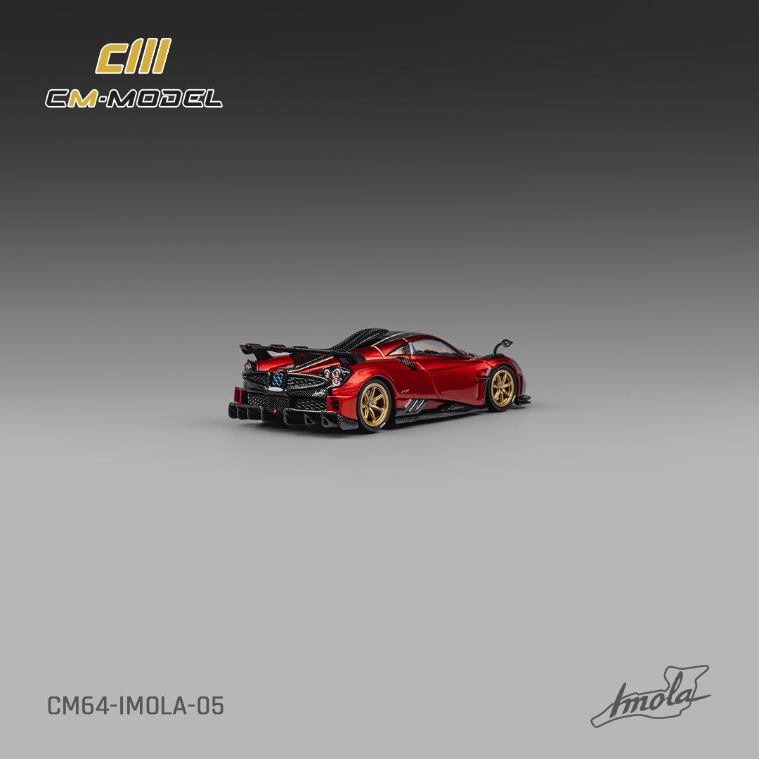 (PRE-ORDER) CM-Model 1:64 Pagani Imola Metallic Red