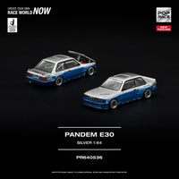Thumbnail for (PRE-ORDER) Pop Race 1:64 BMW PANDEM E30 SILVER NEW TOOLING