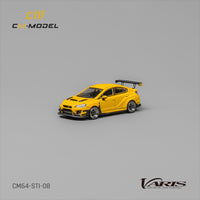 Thumbnail for (PRE-ORDER) CM-Model 1:64 Subaru STI Varis Widebody 1.0 Yellow