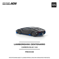 Thumbnail for (PRE-ORDER) Pop Race 1:64 Lamborghini CENTENARIO CARBON BLUE