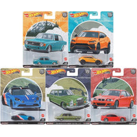 Thumbnail for Hot Wheels 1:64 Premium Car Culture Auto Strasse Complete Set 1-5