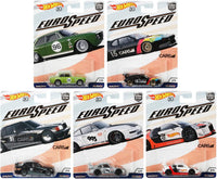Thumbnail for Hot Wheels 1:64 Premium Car Culture Euro Speed Complete Set 1-5