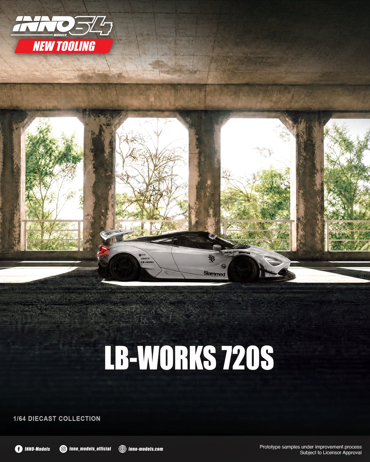 (PRE-ORDER) INNO64 1:64 LIBERTY WALK MCLAREN 720S