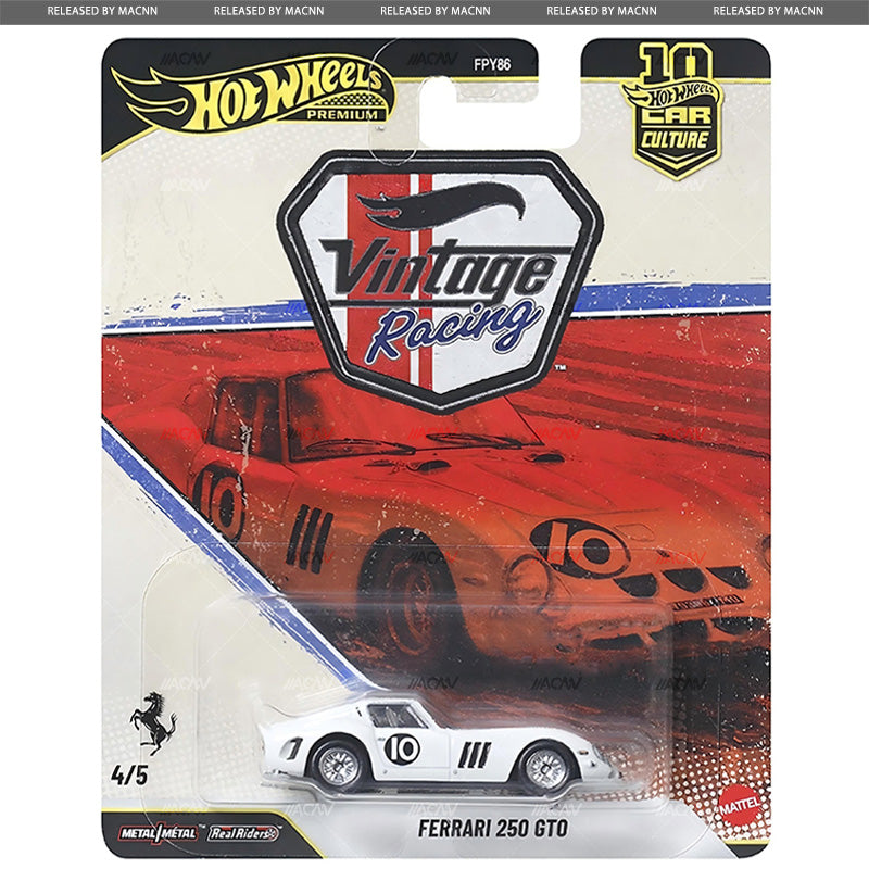 Hot Wheels 1:64 Premium 1:64 Car Culture 2026 VINTAGE RACING Complete Set 1-5