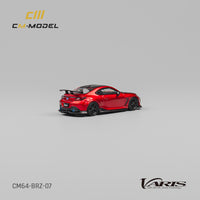 Thumbnail for PRE-ORDER CM Model 1:64 SUBARU BRZ Varis Metallic Red