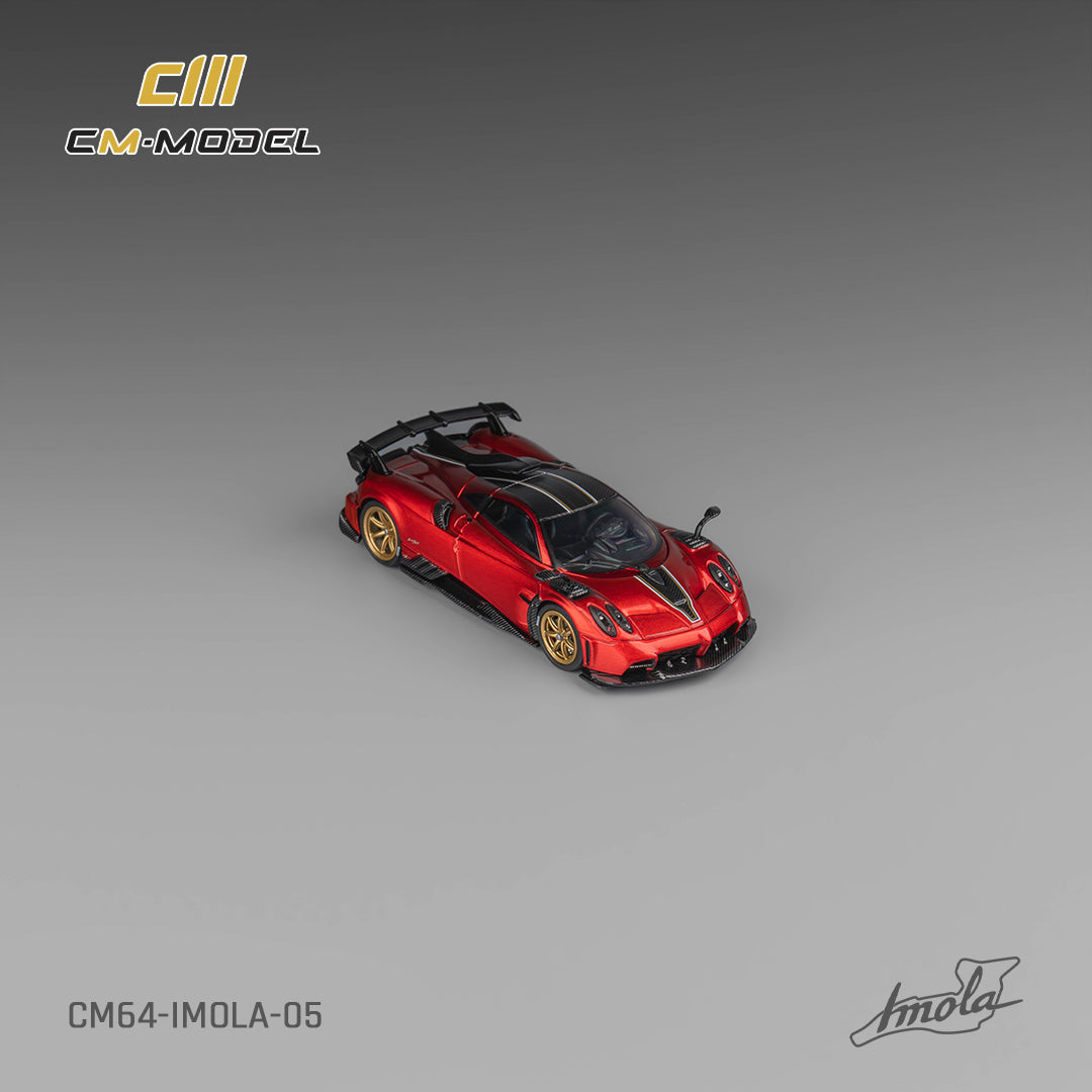 (PRE-ORDER) CM-Model 1:64 Pagani Imola Metallic Red