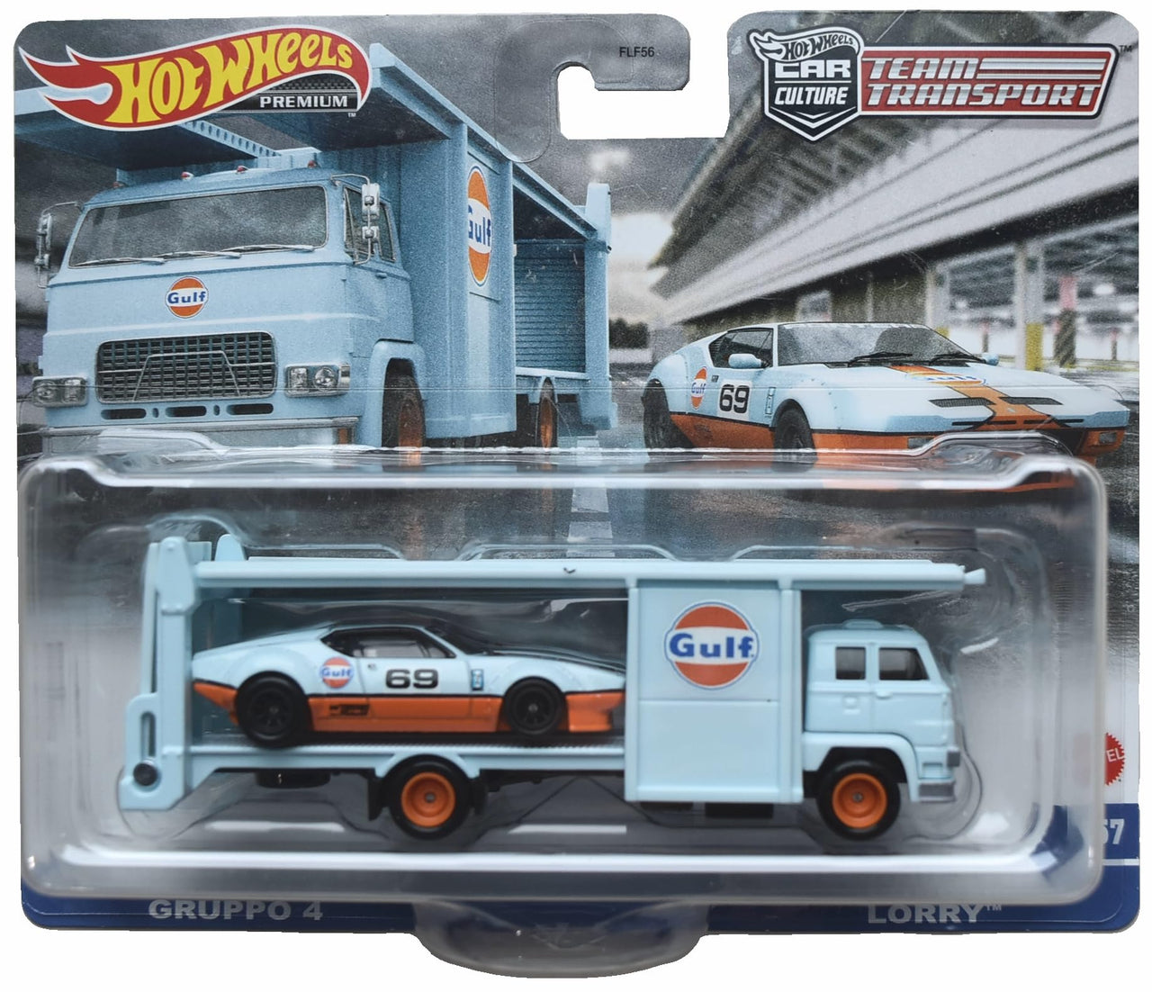 Hot Wheels Premium 1:64 Team Transport De Tomaso Pantera Gruppo 4