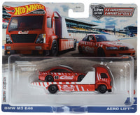 Thumbnail for Hot Wheels Premium 1:64 Team Transport BMW E46 Aero Lift