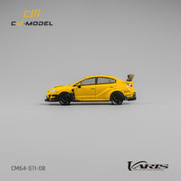 Thumbnail for PRE-ORDER CM-Model 1:64 Subaru STI Varis Widebody 1.0 Yellow