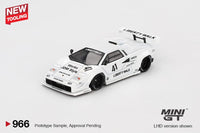 Thumbnail for (PRE-ORDER) Mini GT 1:64 Lamborghini Countach LB-WORKS White 2024 Tokyo Auto Salon MGT00966-L