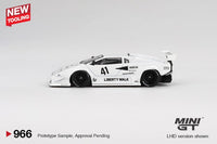 Thumbnail for (PRE-ORDER) Mini GT 1:64 Lamborghini Countach LB-WORKS White 2024 Tokyo Auto Salon MGT00966-L