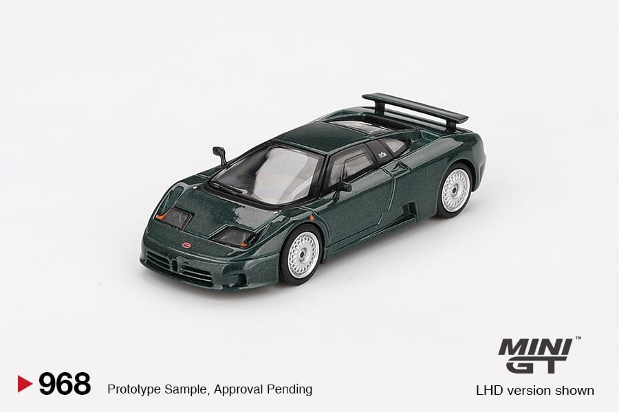 (PRE-ORDER) Mini GT 1:64 Bugatti EB110 GT Verde Scuro MGT00968-L