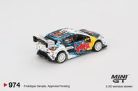 Thumbnail for (PRE-ORDER) Mini GT 1:64 Ford Puma Rally1 #13 M-Sport Ford WRT 2024 Rally Monte Carlo MGT00974-L